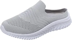 Womens Walking Tennis Shoes,Women's Air Cushion Slip-On Walking Sneakers Shoes-Orthopedic Diabetic Walking Shoes