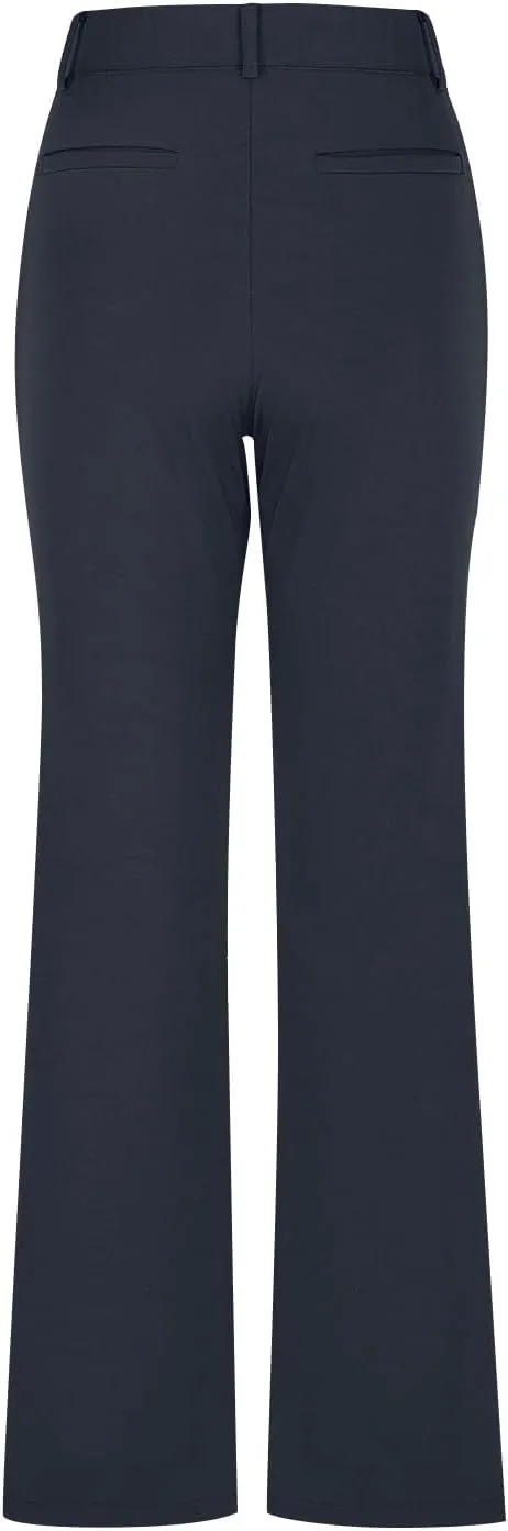 Work Pants Women Business Casual Dress Pants Bootcut Trousers Pants with Pockets Ladies High Waisted Pants