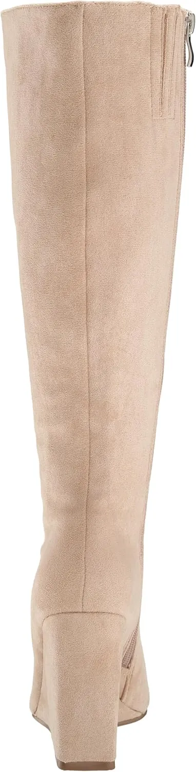 YOKI Women's Heel Knee High Boot